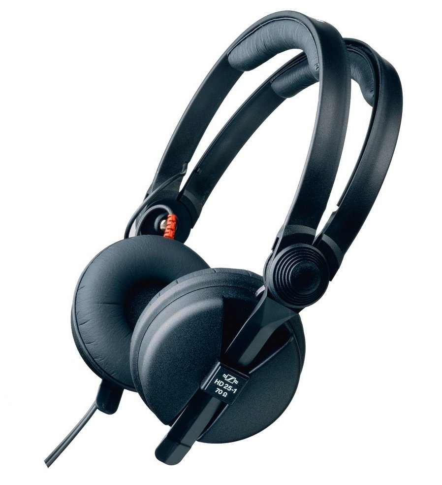 The Sennheiser HD 25-1 II professional headphones