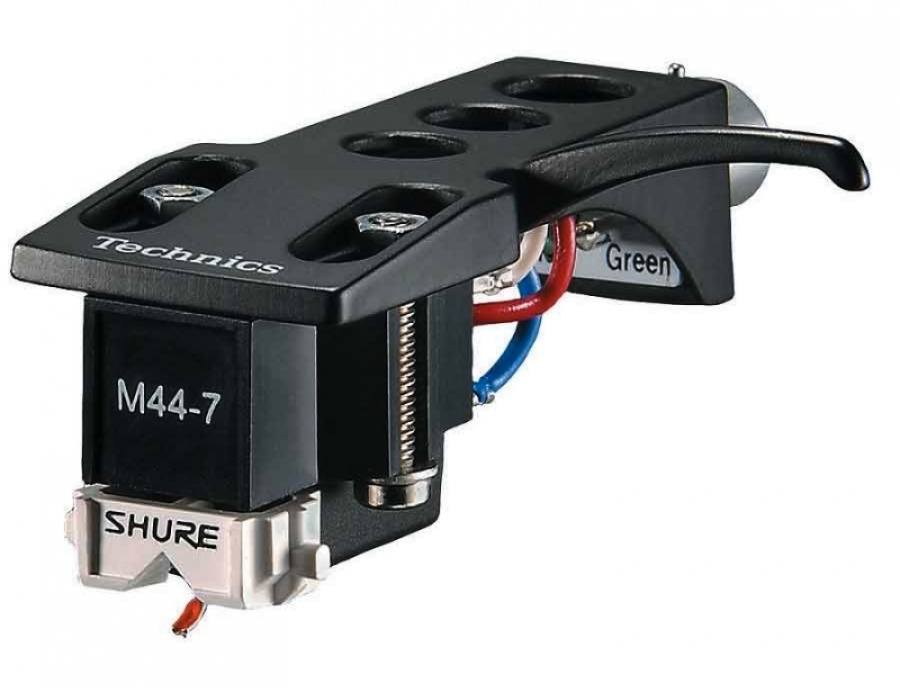 The Shure M44-7 DJ cartridge