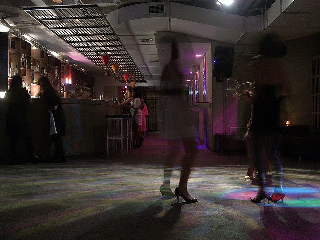 Empty dancefloor